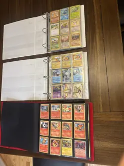 Massive Pokemon Binder Lot Vintage Wotc Cards Mid Era Full Art Bangers WOW - Image 3
