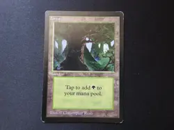 Forest (C) MP [Limited Edition Beta] Mtg Magic Free Tracking! - Image 1