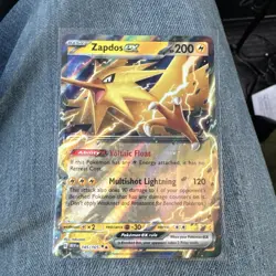 Zapdos ex 145/165 SV: Scarlet & Violet 151 Pokemon Card - Image 1