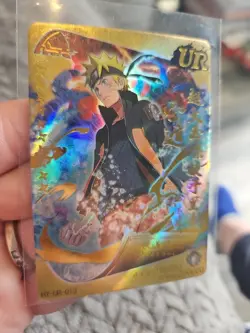 Naruto Uzumaki HY-UR-013 Foil Doujin Naruto CCG Trading Card - Image 4