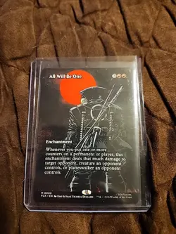 Mtg All Will Be One M 0008 (Borderless) Teenage Mutant Ninja Turtles Foil NM - Image 1