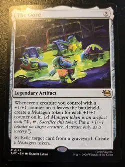 The Ooze 0177 Rare Teenage Mutant Ninja Turtles Magic: The Gathering - Image 1