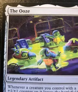 The Ooze 0177 Rare Teenage Mutant Ninja Turtles Magic: The Gathering - Image 2