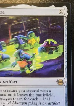 The Ooze 0177 Rare Teenage Mutant Ninja Turtles Magic: The Gathering - Image 3