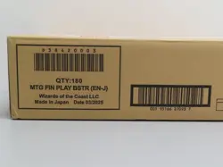 2025 Magic The Gathering Final Fantasy Factory Sealed Play Booster Box Case (b) - Image 1