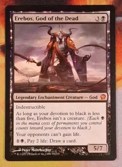 Erebos, God Of The Dead NM Near Mint MTG Magic:The Gathering - Image 1
