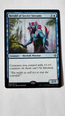 Herald of Secret Streams - Ixalan - 059/279 - Regular - Rare - MTG NM - Image 1