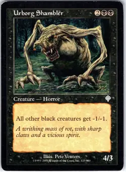 Urborg Shambler 133 U Invasion Magic the Gathering LP - Image 1