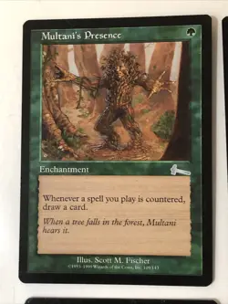 Multani Presence x4 Urza Legacy Ex Condition See Pics Front Back MTG - Image 2