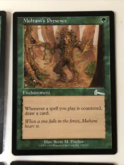 Multani Presence x4 Urza Legacy Ex Condition See Pics Front Back MTG - Image 3