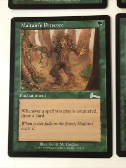 Multani Presence x4 Urza Legacy Ex Condition See Pics Front Back MTG - Image 5