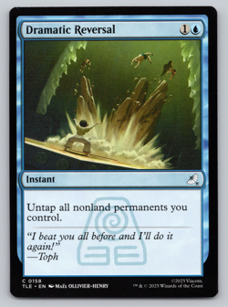 Dramatic Reversal - Avatar Last Airbender - MTG - Image 1