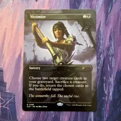 Victimize MINT Borderless 2386 Secret Lair Drop SLD MTG Rare Unplayed Regular NM - Image 1
