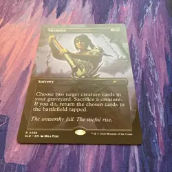 Victimize MINT Borderless 2386 Secret Lair Drop SLD MTG Rare Unplayed Regular NM - Image 2