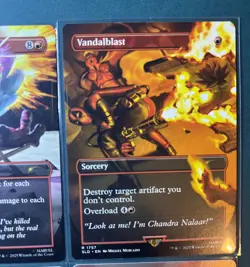 MTG Deadpool secret lair Lot Blasphemous Act Vandalblast Harmless Offering SLD - Image 3