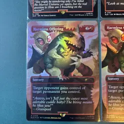 MTG Deadpool secret lair Lot Blasphemous Act Vandalblast Harmless Offering SLD - Image 4