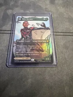 Miles Morales (0234) (Borderless) Marvel's Spider-Man Foil - Image 1