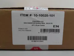 2025 Pokemon Scarlet & Violet Prismatic Evolutions Sealed Booster Bundle Case - Image 1