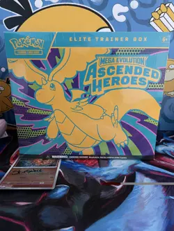 Pokemon TCG Mega Evolution Ascended Heroes Elite Trainer Box ETB - Sealed & New - Image 1