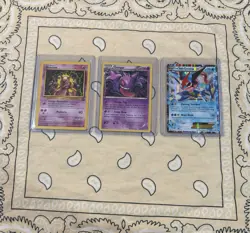 Pokemon Card lot plus Mewtwo 14 and XY Gengar holo and Greninja xy133 - Image 1