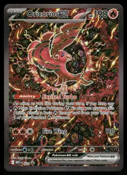 Oricorio ex - 024 024 Holo Promo ME: Mega Evolution Promo Pokemon Near Mint - Image 1