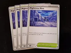 4x Nighttime Mine 197/217 x4 - Ascended Heroes - Pokemon Playset - Image 1