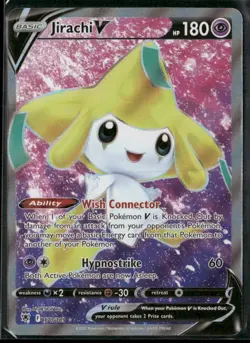 2022 Pokemon Jirachi V Sword & Shield Astral Radiance Full Art #170 - Image 1