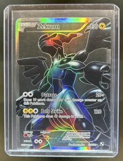 2011 Pokemon Black & White Zekrom Ultra Rare #114/114 - Image 1