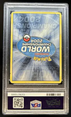 2003 Pokemon EX Dragon Rayquaza Holo #97/97 PSA 1 - Image 2
