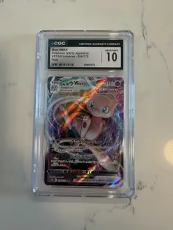 CGC 10 Mew VMAX 054/172 RRR VSTAR Universe s12a Pokemon Card Japanese - Image 1