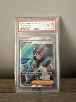 2024 Pokemon Cassiopeia Ultra Rare #086 PSA NM-MT 8 - Image 1