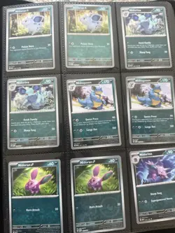 Pokemon SV 151 Base Master Set Reverses, EXs w/ Binder!! - Image 3