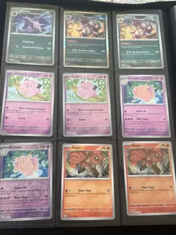 Pokemon SV 151 Base Master Set Reverses, EXs w/ Binder!! - Image 4