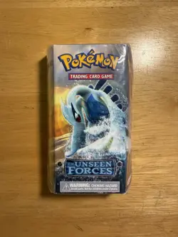 2005 POKEMON UNSEEN FORCES SILVERY OCEAN (LUGIA) THEME DECK FACTORY SEALED NEW - Image 1
