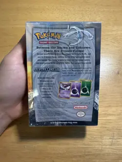 2005 POKEMON UNSEEN FORCES SILVERY OCEAN (LUGIA) THEME DECK FACTORY SEALED NEW - Image 5