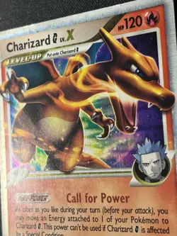 Charizard G LV.X DP45 Black Star Promo Holo Pokemon Card LP - Image 2
