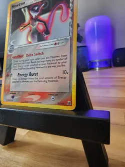 Pokemon Mewtwo Delta Species 12/113 Reverse Holo Rare 2005 - Image 2