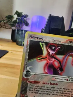 Pokemon Mewtwo Delta Species 12/113 Reverse Holo Rare 2005 - Image 4