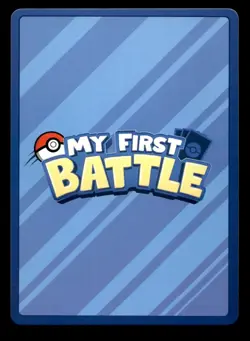 Squirtle (Blue Border) My First Battle Squirtle Deck Stamp Pokemon NM - Image 2