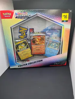 Pokemon TCG Prismatic Evolutions Poster Collection - Image 1