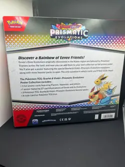 Pokemon TCG Prismatic Evolutions Poster Collection - Image 2