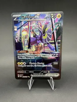 Miraidon ex 244/198 Special Illustration Rare Scarlet & Violet Pokemon NM - Image 1