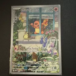 Pokemon Charmander Pokemon Center stamped Promo Holo 044 SV: Scarlet & Violet - Image 1