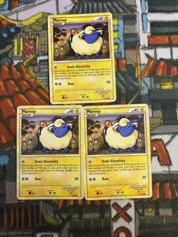 MAREEP - 73/123 - HeartGold SoulSilver HGSS - Pokemon Card (x3) 💎🔥 - Image 1