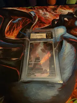 Pokemon Charmander 151 Japanese Holo Card 168/165 Mint Condition Pristine CGC 10 - Image 1