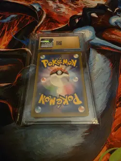 Pokemon Charmander 151 Japanese Holo Card 168/165 Mint Condition Pristine CGC 10 - Image 2