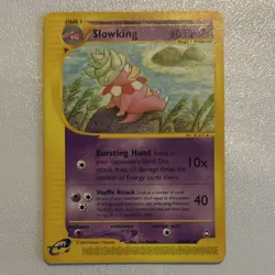 Pokemon TCG Slowking Aquapolis Stage 1 80HP 34/147 2002 Regular - Image 1
