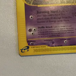 Pokemon TCG Slowking Aquapolis Stage 1 80HP 34/147 2002 Regular - Image 2