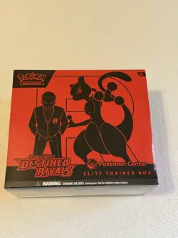 Pokemon TCG Destined Rivals Pokemon Center Exclusive Elite Trainer Box PC ETB - Image 1