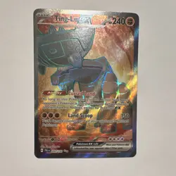 Pokemon Ting-Lu EX 243/193 Sv02 Paldea Evolved Ultra Rare Full Art Holo 240 HP - Image 1
